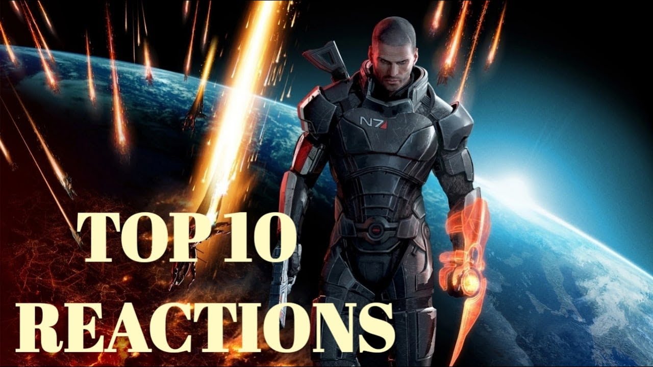 10 REACTIONS of players TO END OF MASS EFFECT 3