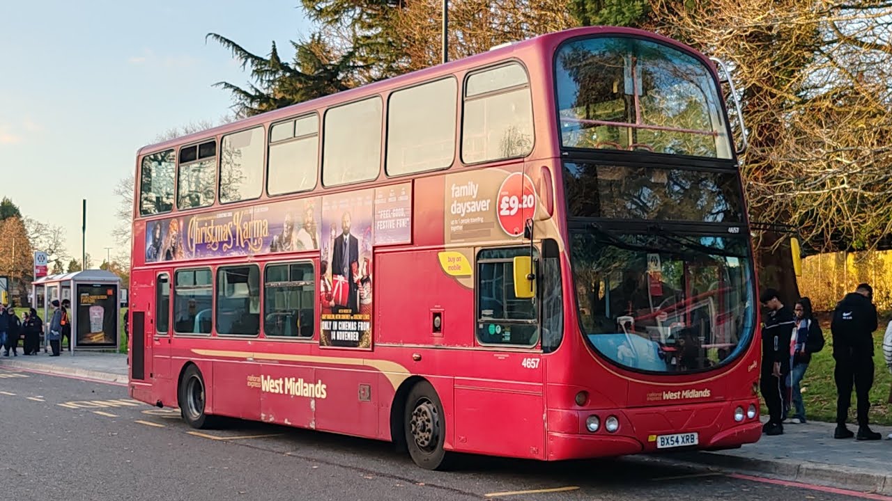 NXWM 4657 BX54XRB Wrightbus International Volvo B7TL 