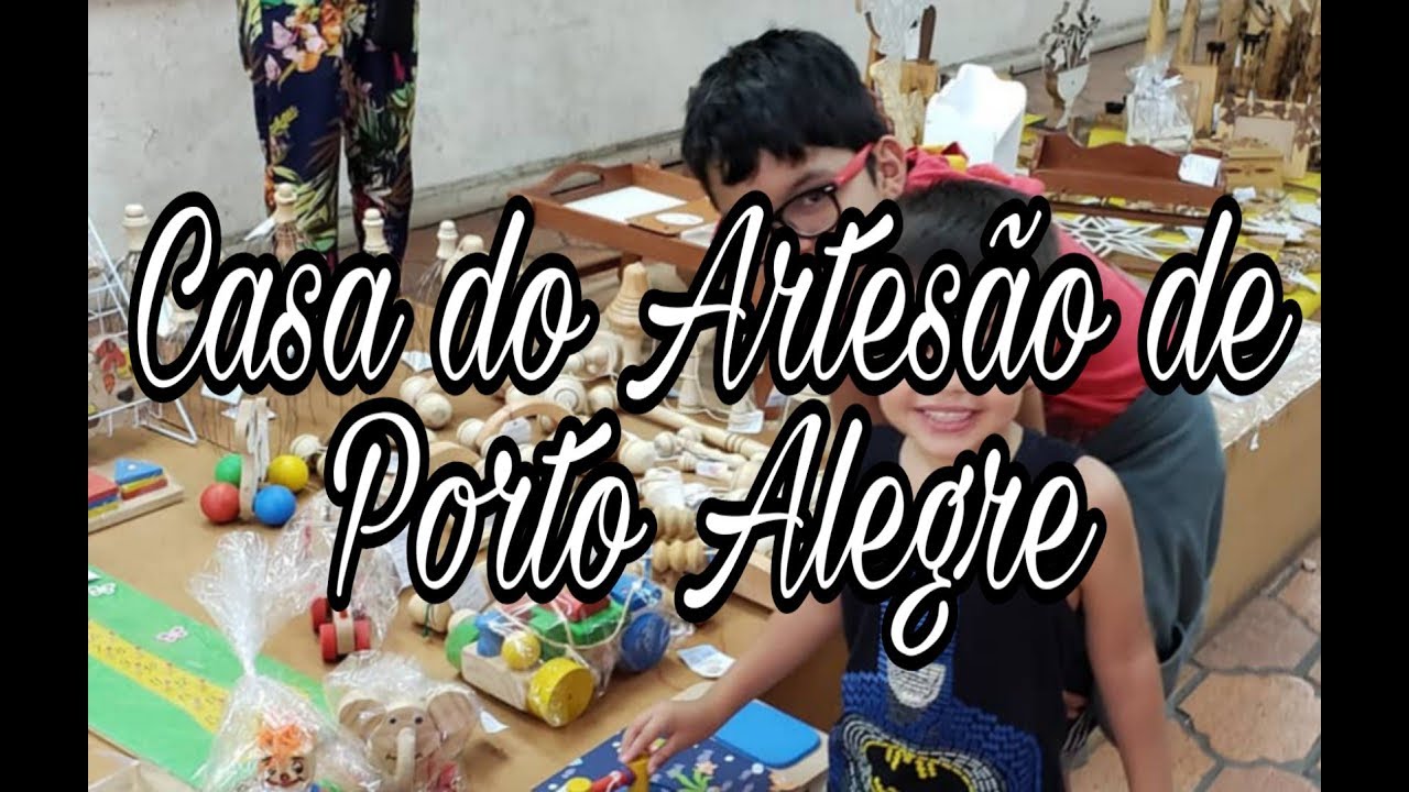Casa do Artes&atilde;o de Porto Alegre - RS / Programa Ga&uacute;cho de Artesanato / F&eacute;rias em Fam&iacute;lia