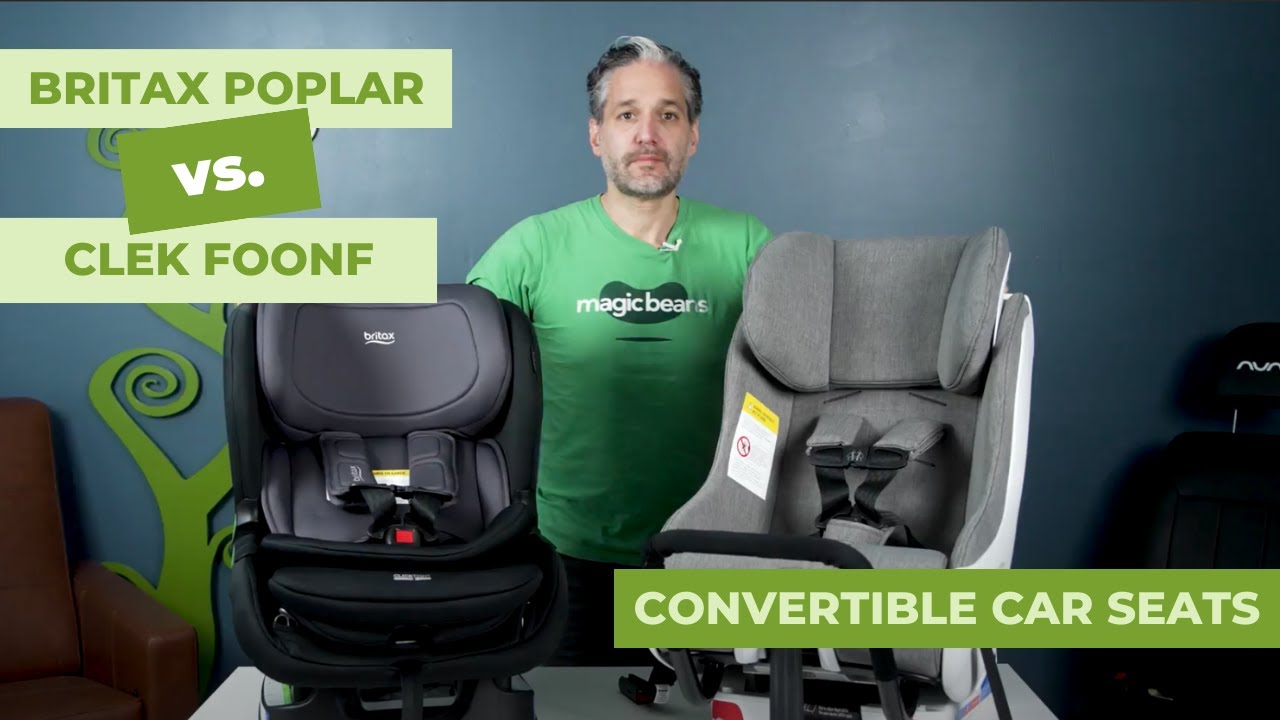 Britax Poplar vs. Clek Foonf Convertible Car Seat | Best Car Seats 2024