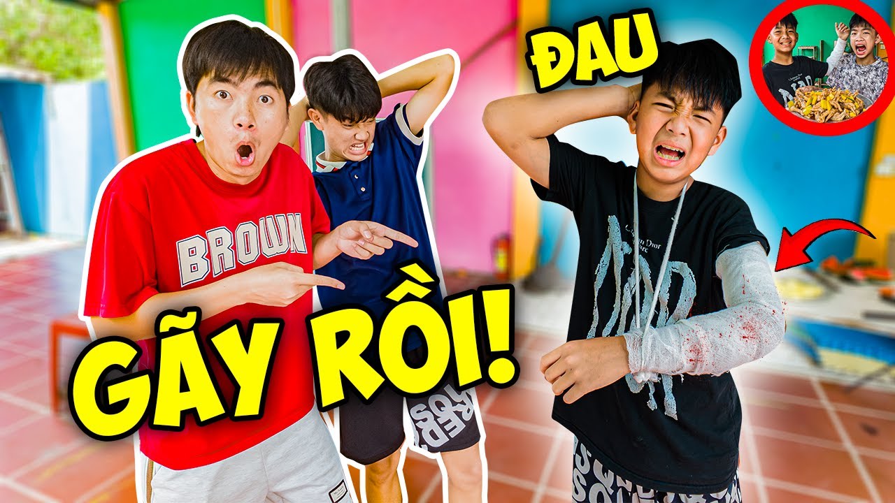 Thái Chuối Bất Ngờ Thảo Đen Bị Trẻ Trâu Làm Gãy Tay, Cả Team Làm Chân Gà Sốt Thái Siêu Cay Bồi Bổ