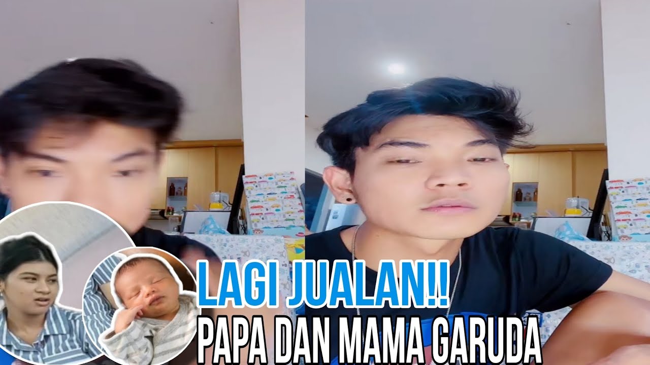 NABILA MAHARANI DAN TRI SUAKA JUALAN DI LIVE BUAT BABY GARUDA SEMANGAT‼️