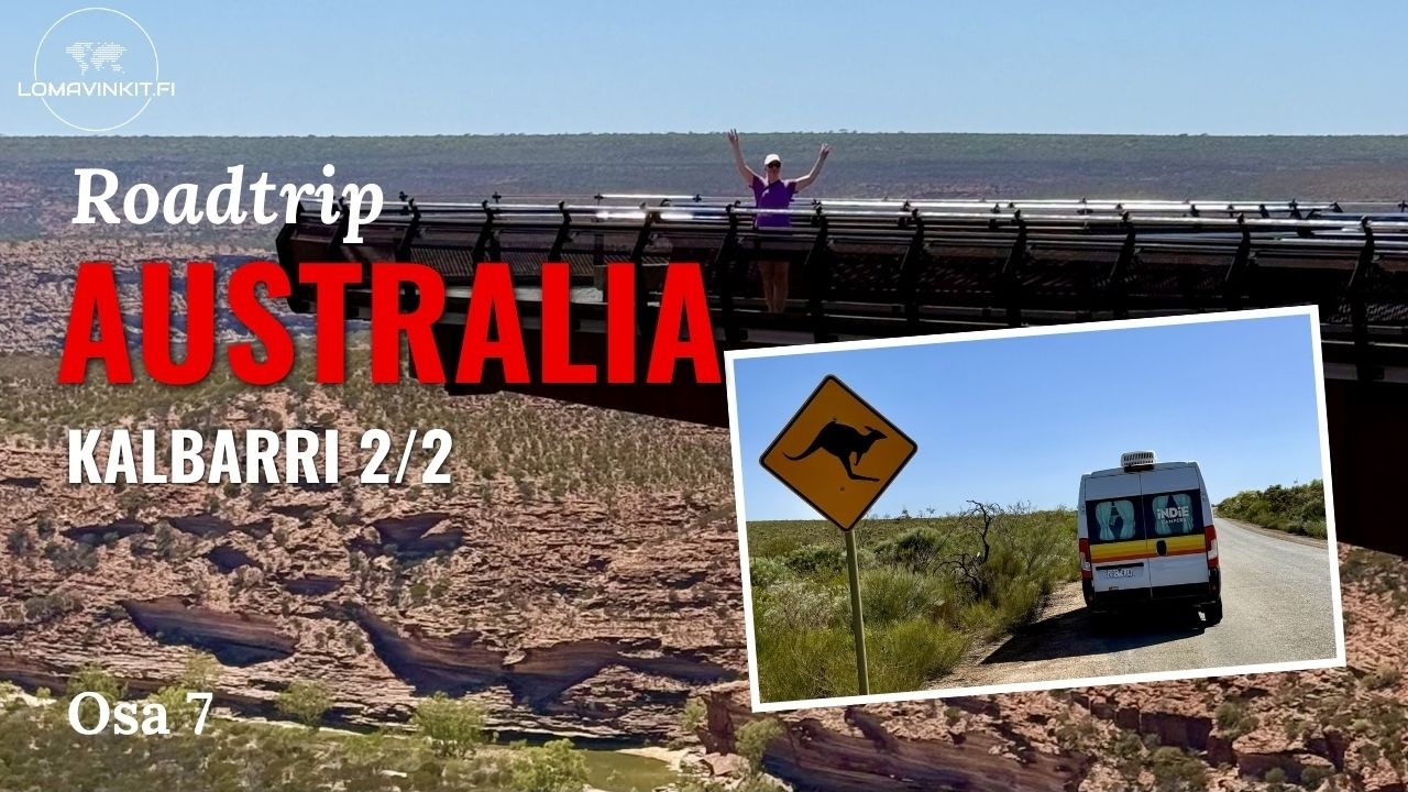 Kalbarri National Park + Blue Holes 🌊 | Matkailuautolla Australiassa 2026, osa 7