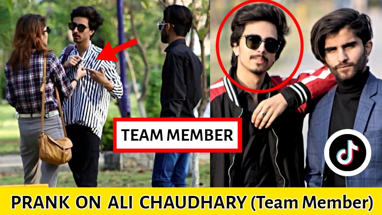 Prank on Ali Chaudhary || Team Member || PINDI VIBES