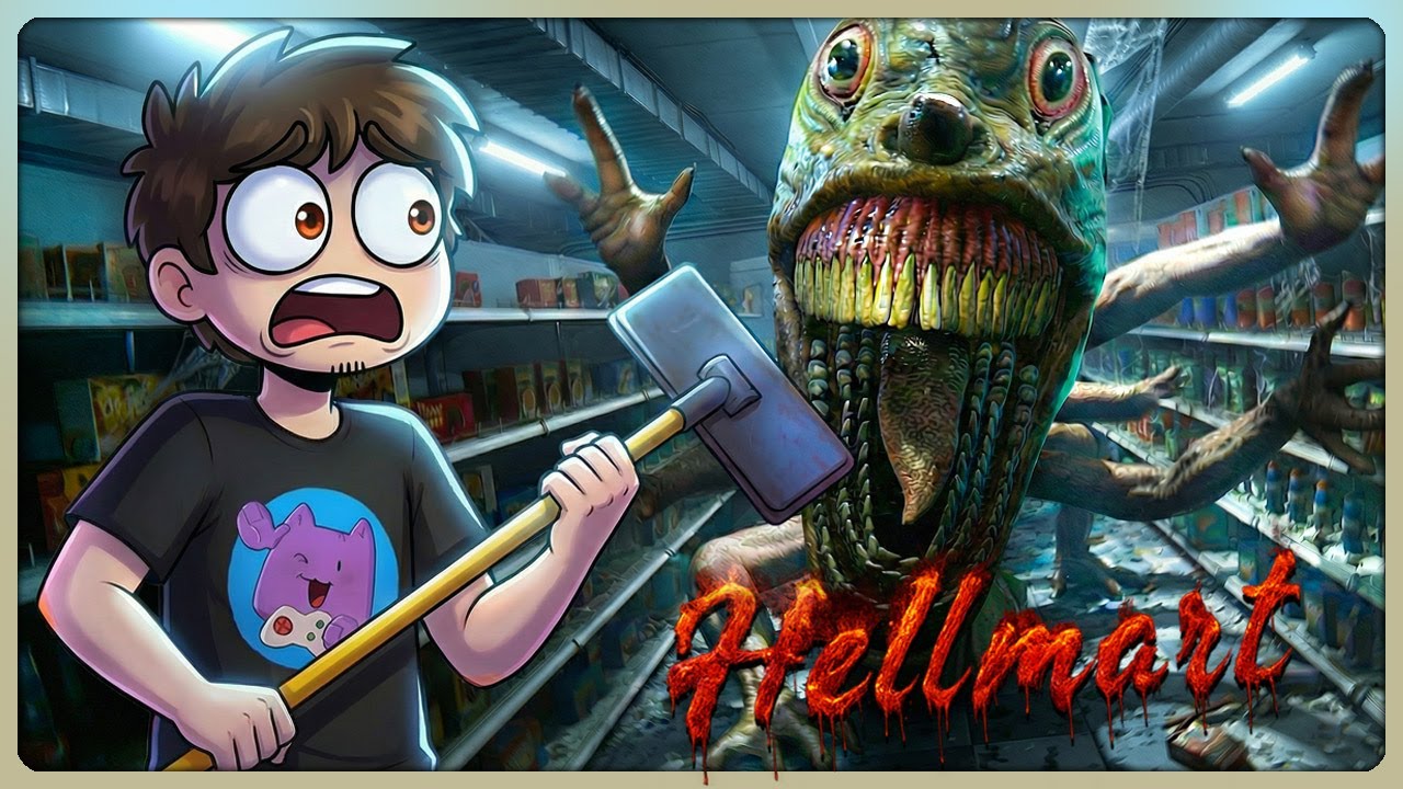 ОНО ПРОБРАЛОСЬ ВНУТРЬ! ФИНАЛ ИГРЫ И ЛУЧШАЯ КОНЦОВКА! ► HELLMART #3