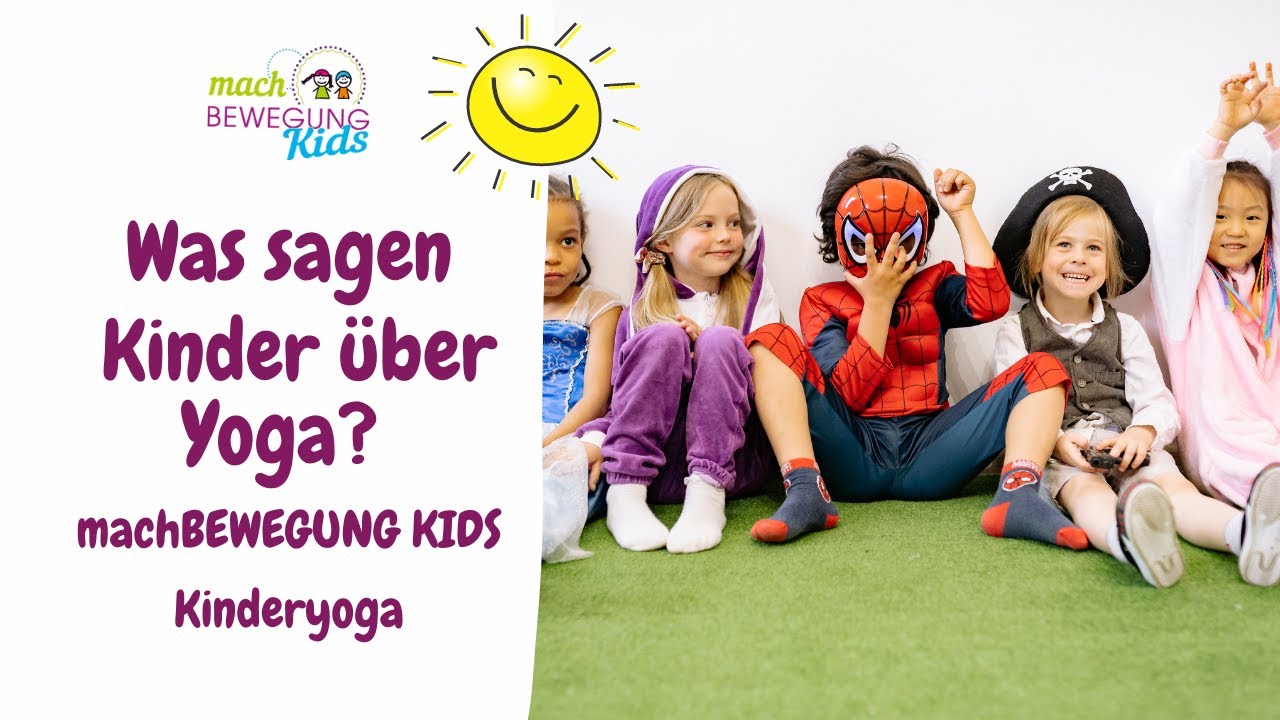 Kinder erklären Kinderyoga || Was ist Kinderyoga? || machBewegung Kids mit Ela - ManuelaYogela