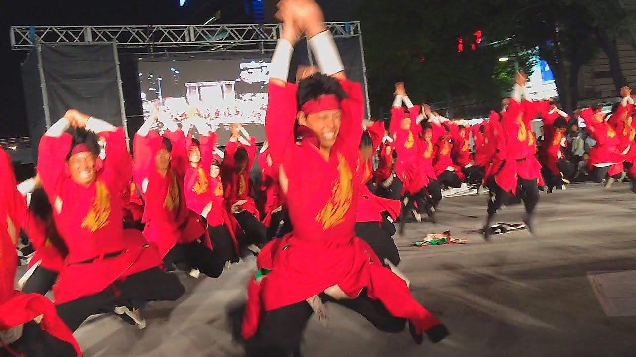 2016 8/26 信州大学YOSAKOI祭りサークル 和っしょい どまつり 前夜祭 キャンパスバトル WASSHOI in DOMATSURI Festival