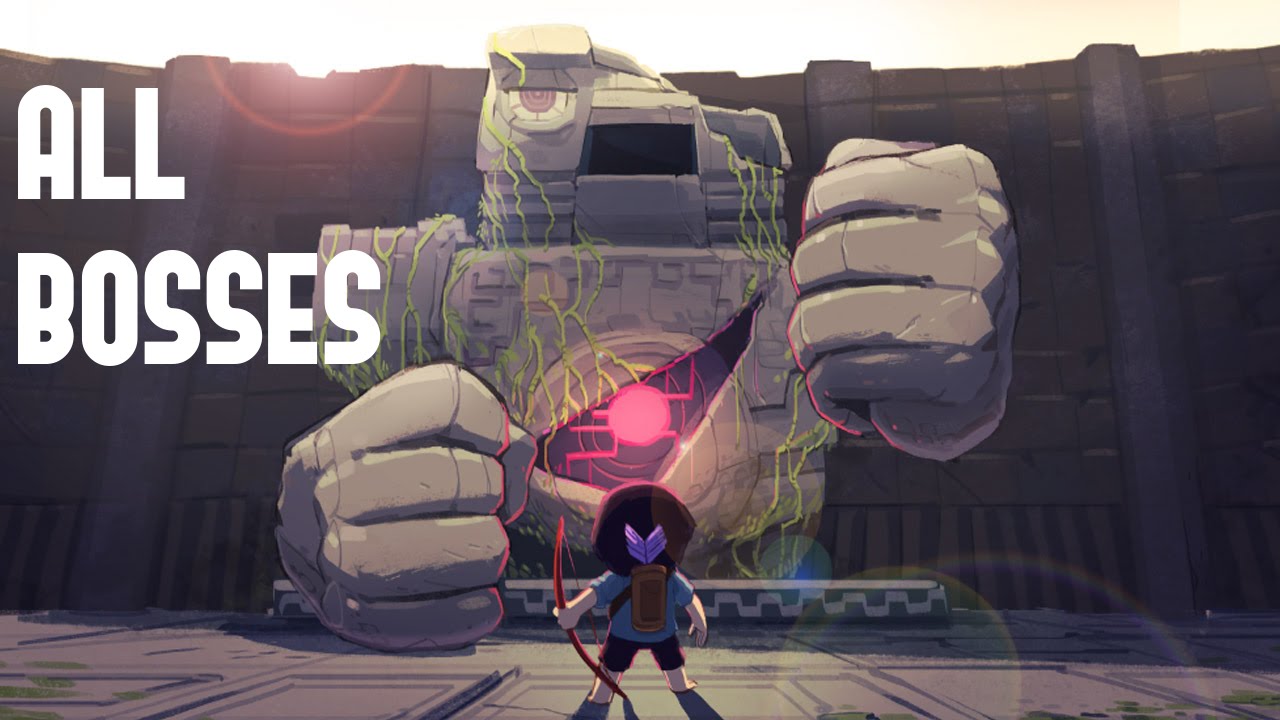 Titan Souls All Bosses + Secret Final Boss