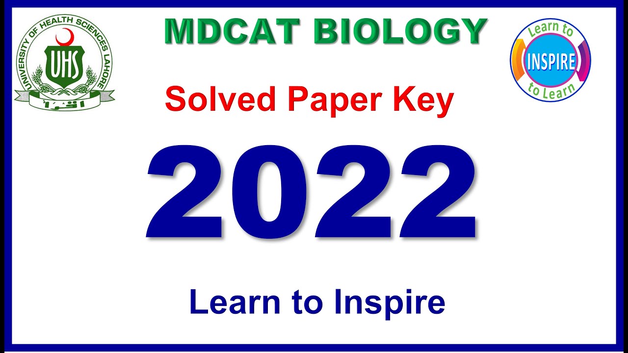 MDCAT Biology Solved Paper 2022  #mdcatbiologypastpaper2022 #mdcatpaperkey #mdcat2022 #mdcat #etea