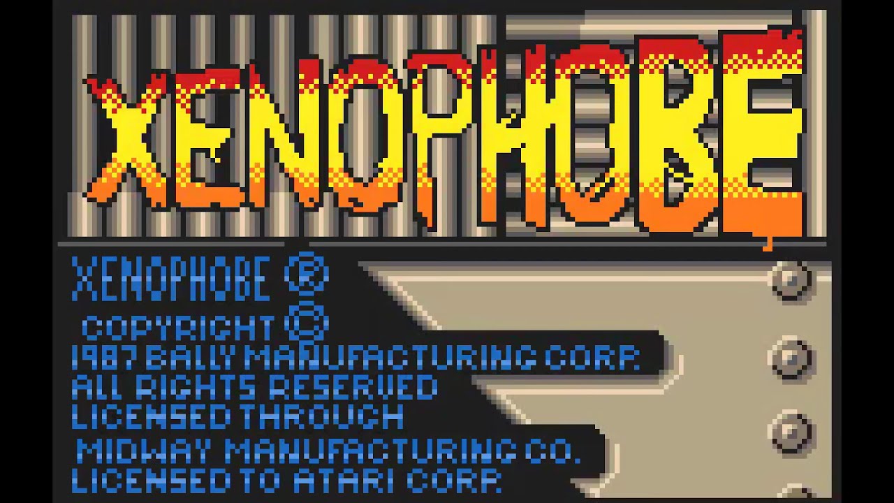 Atari Lynx Longplay [051] Xenophobe