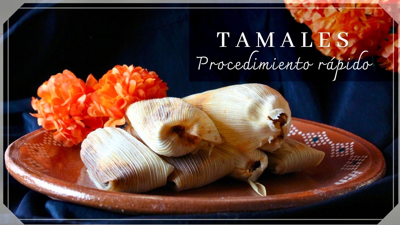 TAMALES DE MOLE procedimiento fácil, muy fácil |Mi Mamá Cocina