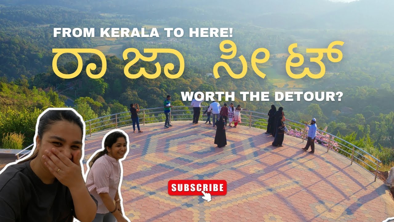 Kerala to Coorg Detour | Raja Seat Madikeri 🌧️ | Travel Vlog