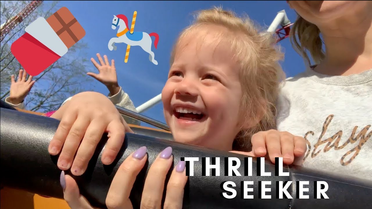 4 Year Old Rides A Roller Coaster | Hershey Park | Lauren Stewart