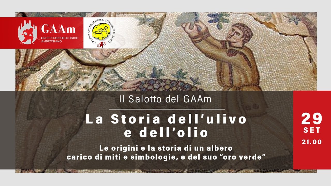 Il Salotto del GAAm - “La Storia dell'ulivo e dell'olio