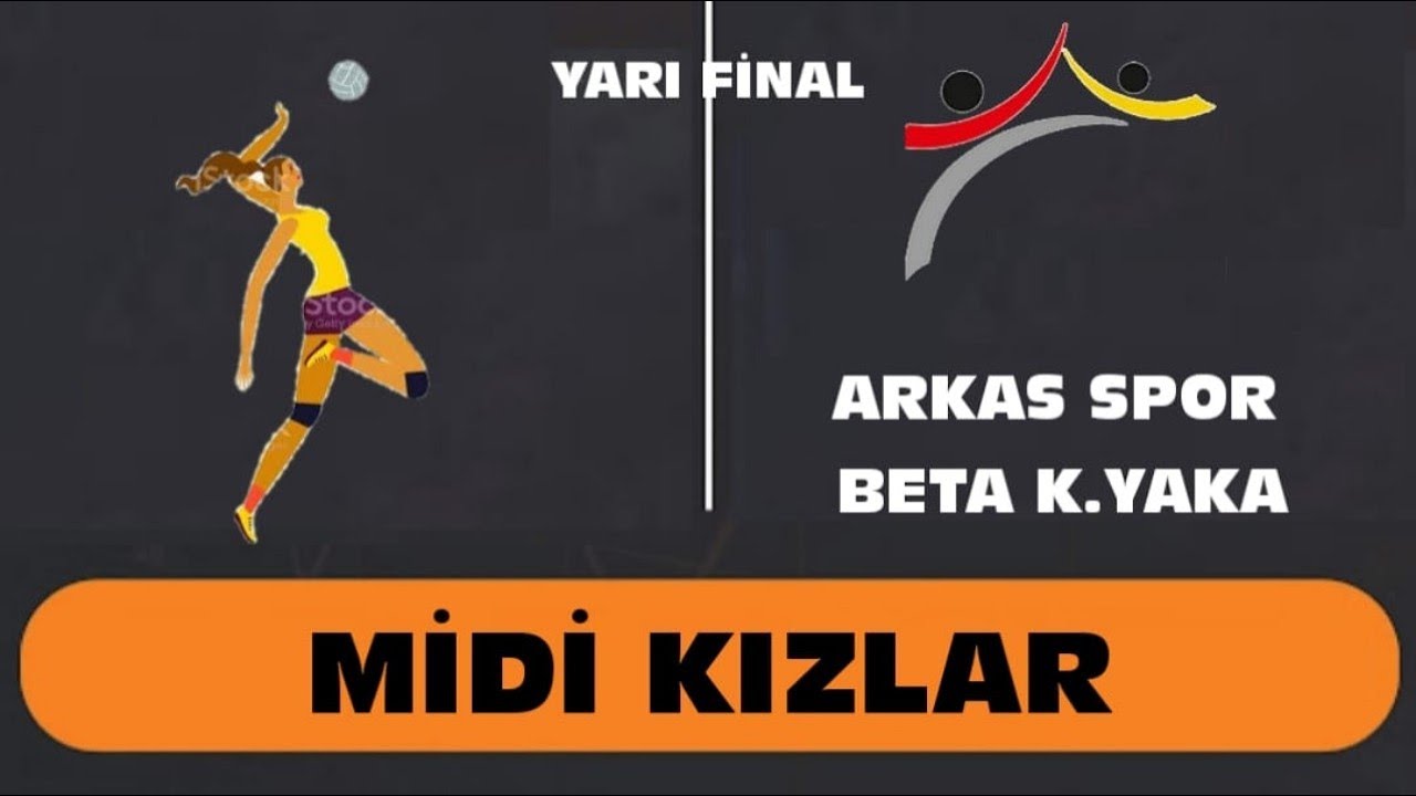 🔴 CANLI |ARKAS SPOR 🆚️ BETA KARŞIYAKA MİDİ KIZLAR SÜPER LİG YARI FİNAL MÜSABAKASI...