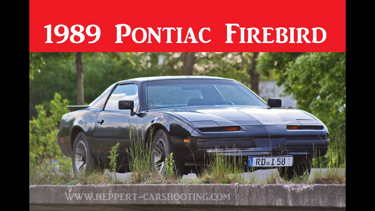 1989 Pontiac Firebird Review, Test, Bericht, Doku