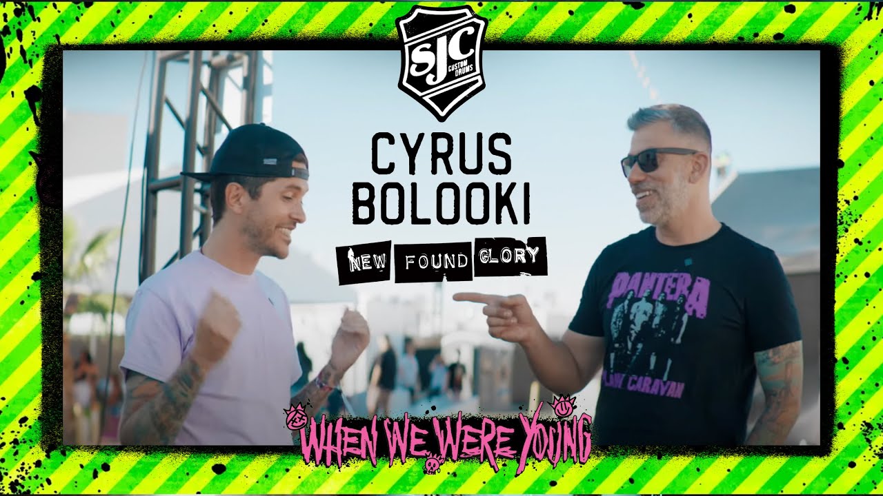 Catch up with Cyrus Bolooki of New Found Glory