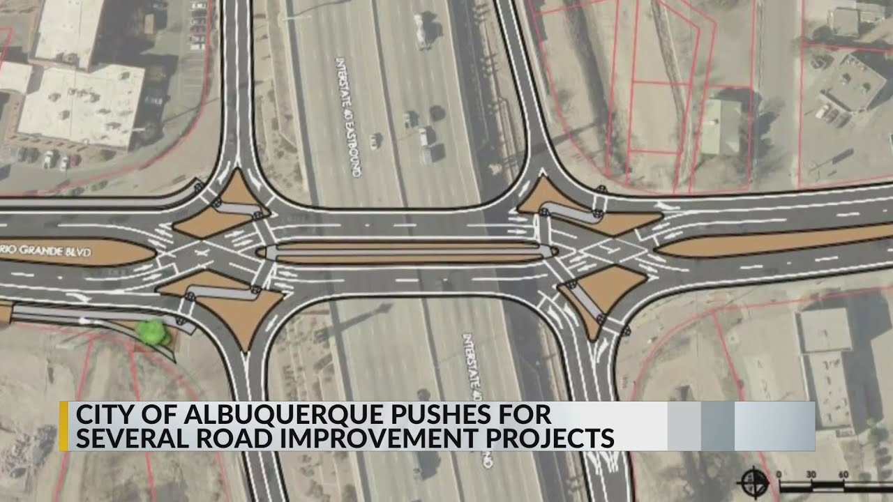 City of Albuquerque pushes for several road improvement projects
