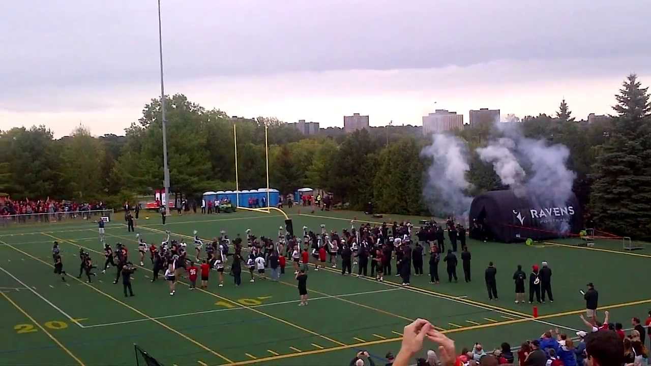 2013 Carleton Ravens Home Opener - Ravens take the field