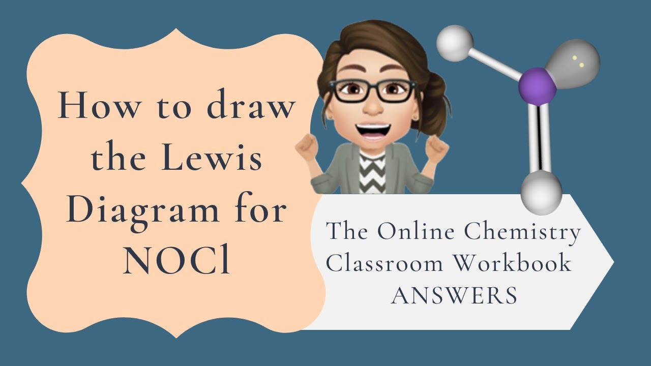 How to draw the Lewis diagram for NOCl