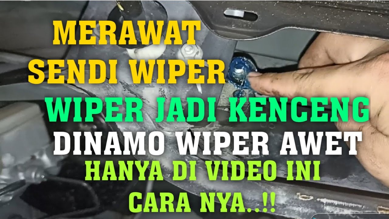 SENDI WIPER MOBIL PERLU DI LUMASI || BRIO MOBILIO BRV