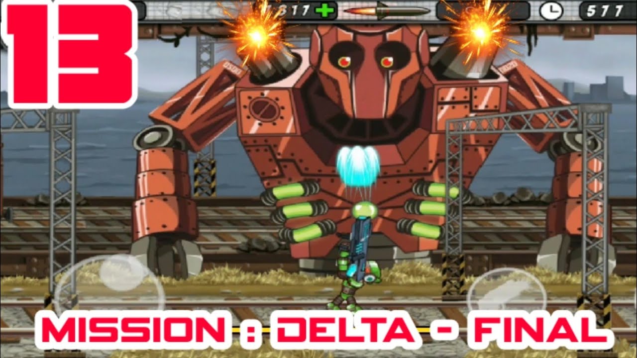Alpha Guns : Mission - Delta : Character - Robbott : Gameplay Walkthrough [Level - 8]