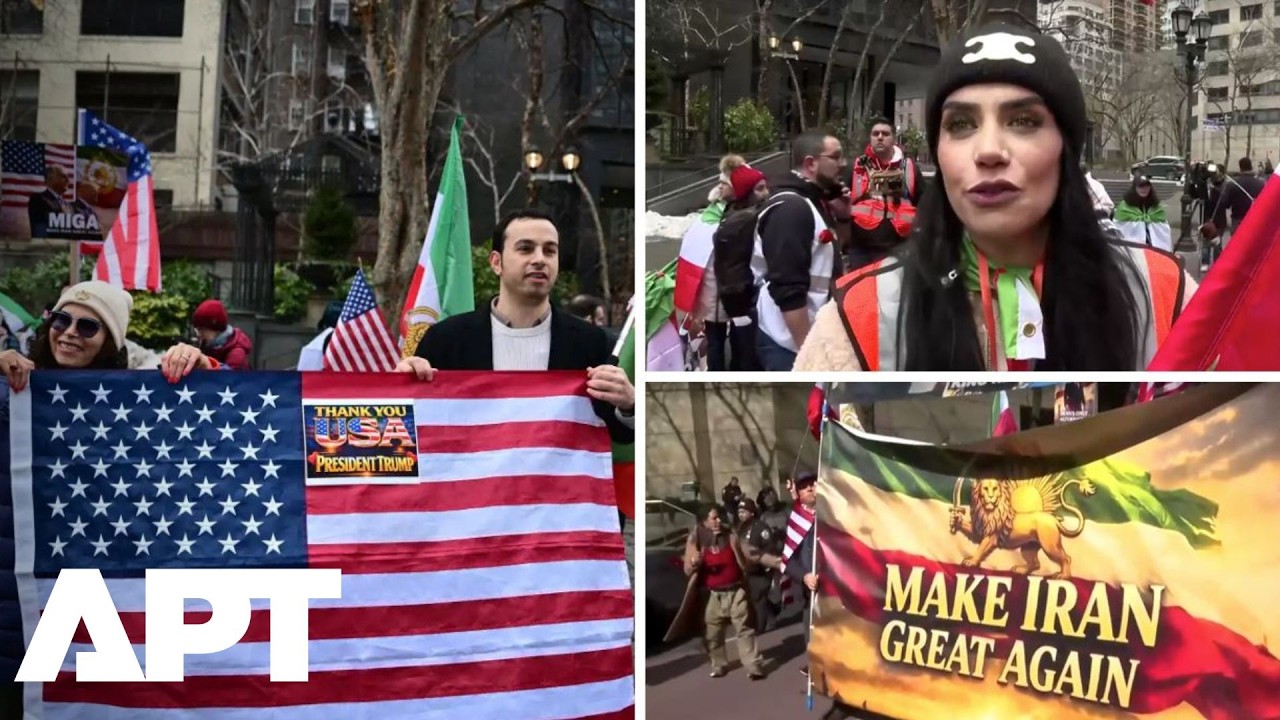 “After 47 Years, Iran Will Finally Be Free” – Demonstrators in Times Square | APT