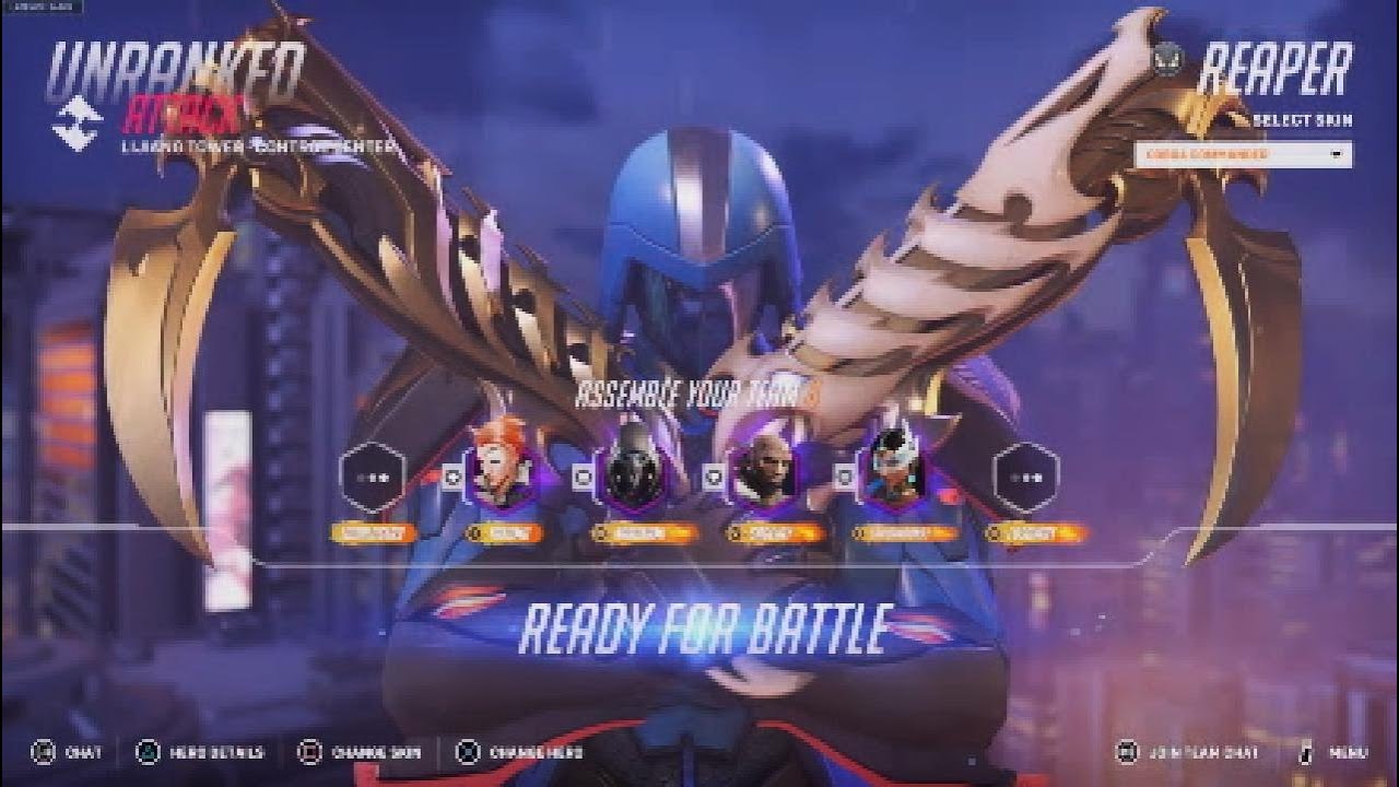 New Cobra Commander Reaper Skin Showcase/Gameplay | Overwatch 2 x G.I. Joe