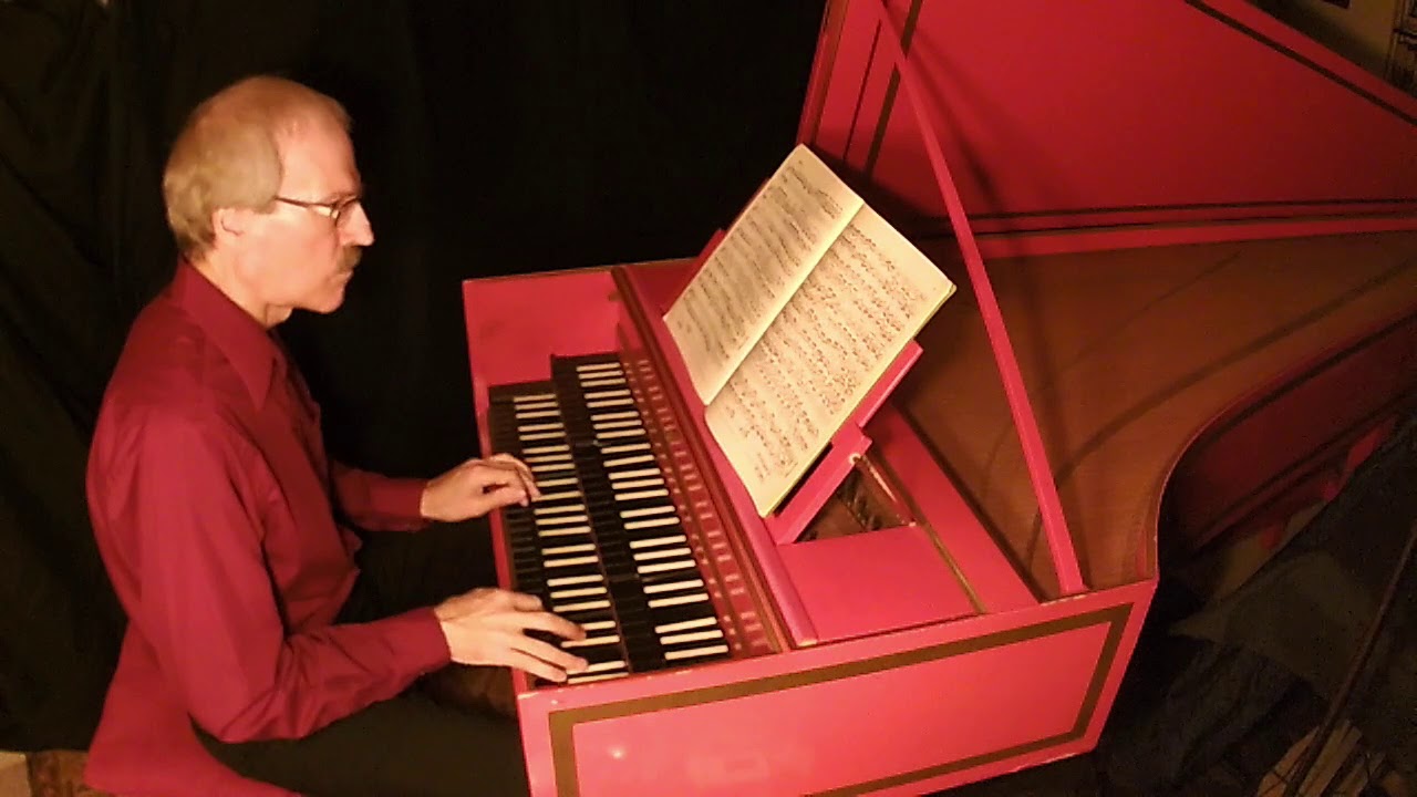 J.S. Bach: French Suite in G Major; Gigue: David Clark Little, harpsichord