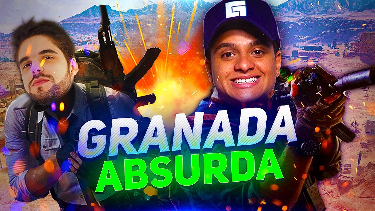 A GRANADA MAIS ABSURDA DO PUBG INTEIRO!!! (DUO 22KILLS FT. PAVA)