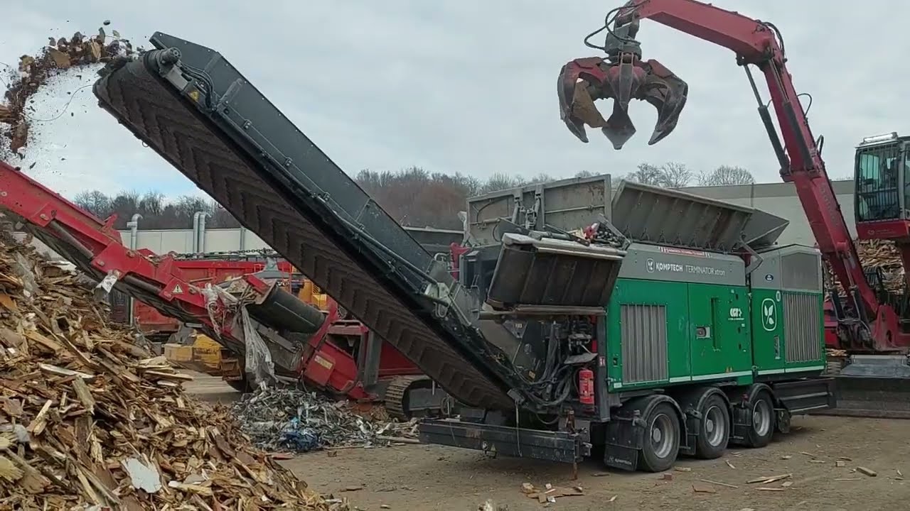 XTRON KOMPTECH Waste Wood - pezzature