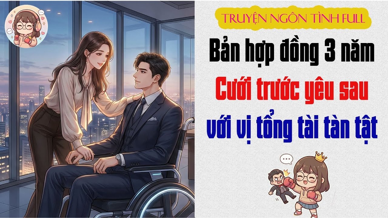 Truyện Audio | Bản hợp đồng 3 năm: Cưới trước yêu sau với vị tổng tài tàn tật | Chiến thần hào môn