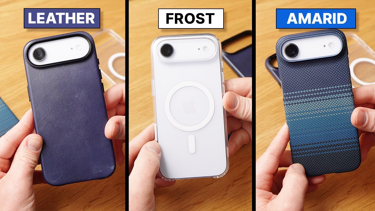 Я купил 3 чехла для iPhone Air и до сих пор не могу определиться.