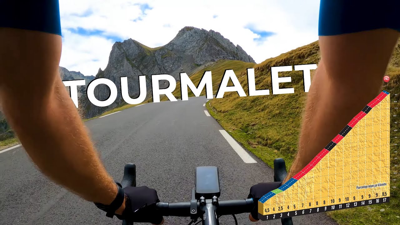 JE GRIMPE LE COL DU TOURMALET