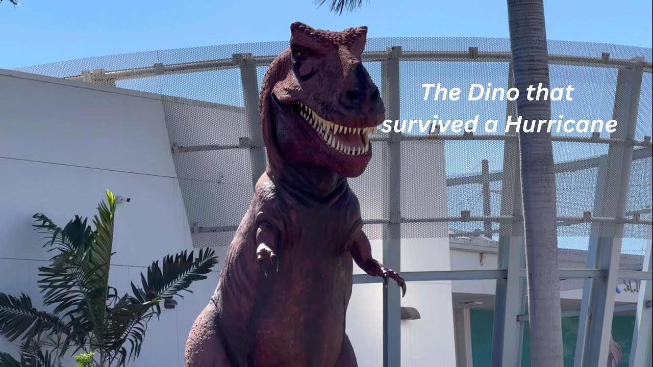 I visited the legendary Dinosaur that survived a hurricane… and the ducks stole the show 