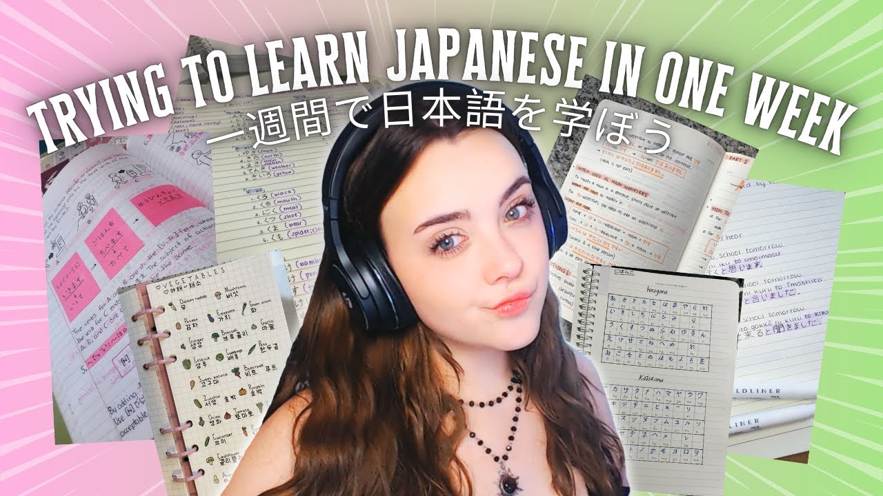 Trying To Learn Japanese In One Week