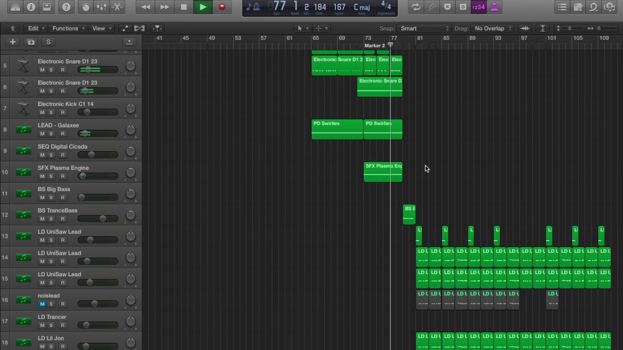 Aero Chord - Surface remake with Logic Pro X