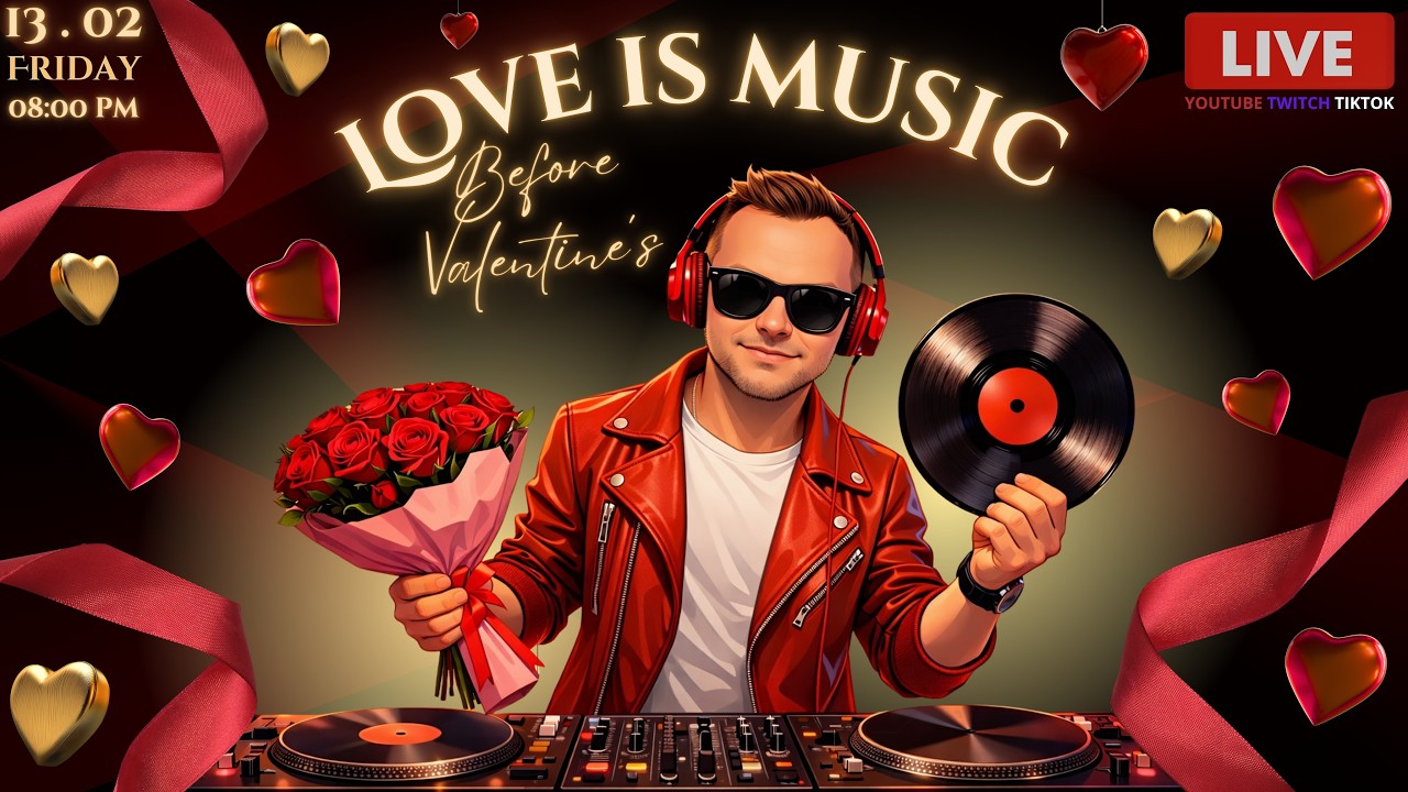 ❤️ Love Is Music ❤️ Before Valentine's ❤️ BounceBoy live mix vol.2