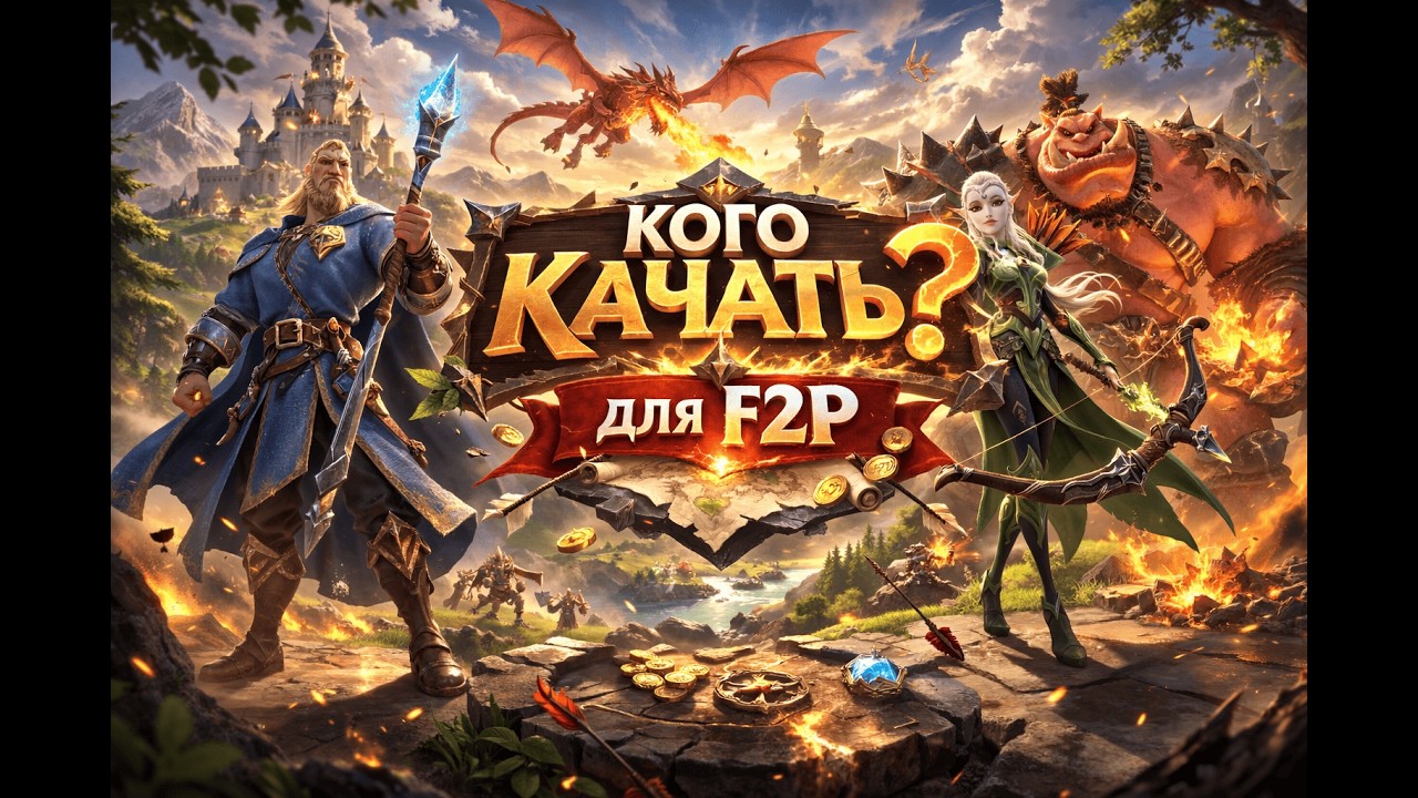 Кого качать?  Гайд  для F2P Новичков  в Call of Dragons
