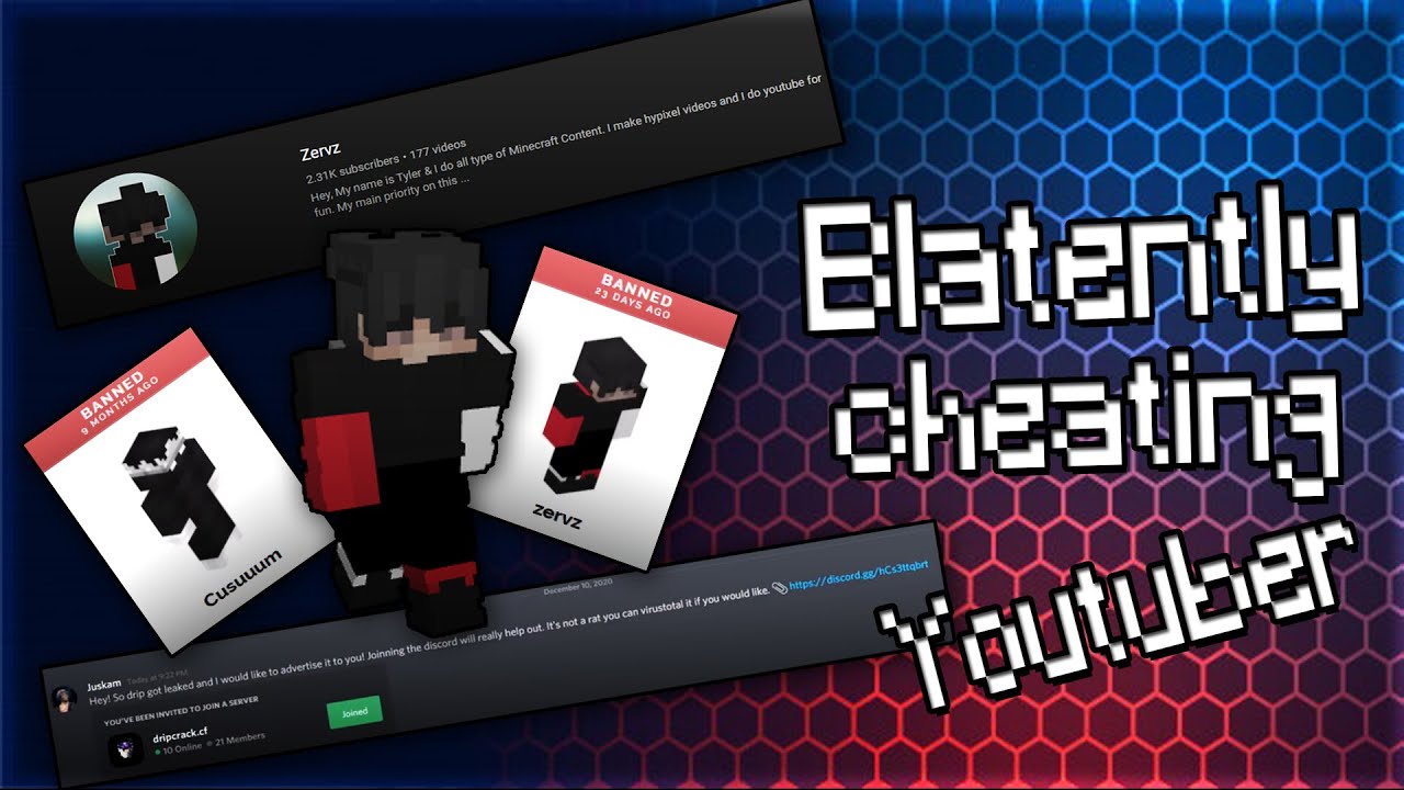 Beating The Most BLATANT Cheating Youtuber - Zervz Exposed