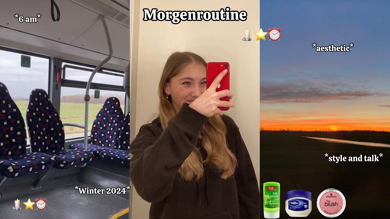 Morgenroutine *Winter, aesthetic, 6 am* ⭐️⏰💘