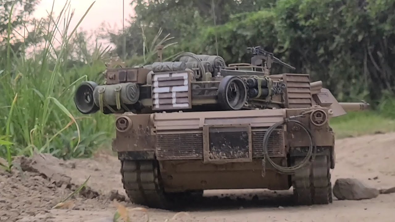Rc tank M1A2 