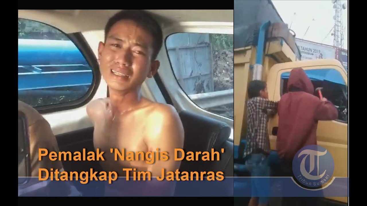 Pemalak Sopir Truk  'Nangis Darah' Ditangkap Tim Jatanras Polda Sumsel