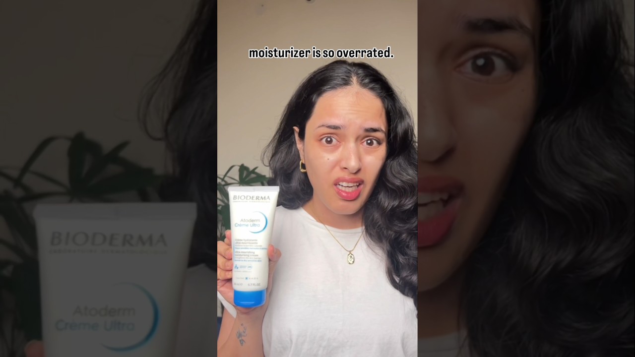 Is the Bioderma moisturizer overrated? 🤔 #atodermcreme #moisturizer #skincare #winterskincare