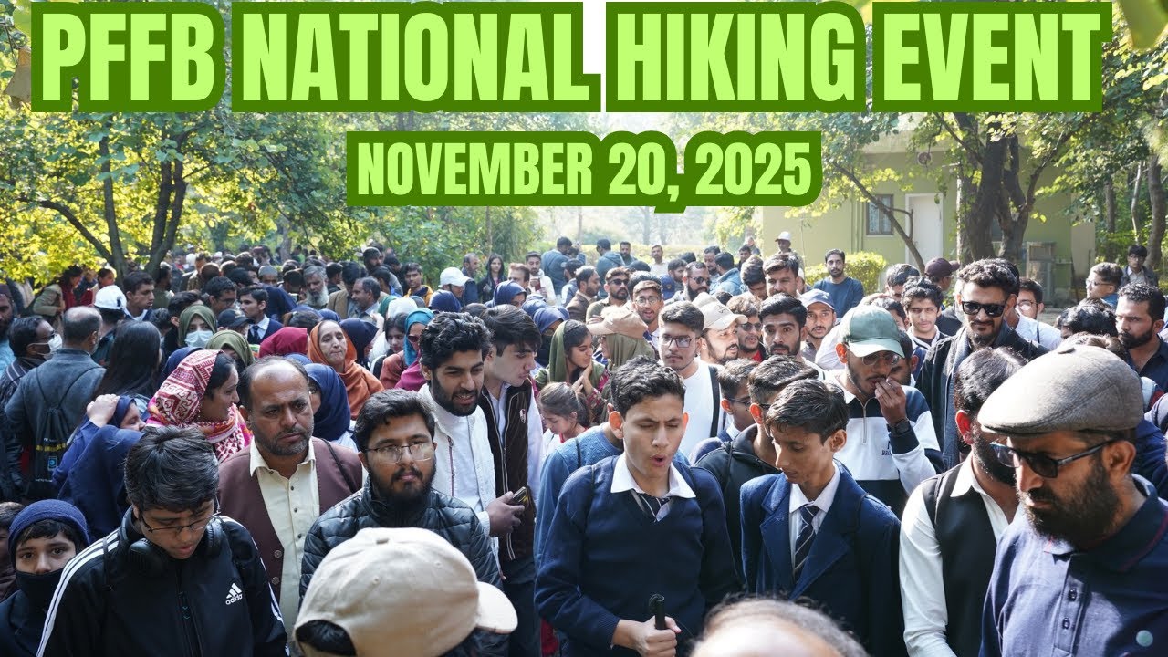Report on PFFB National Hiking for Visually Impaired Trail 6, Islamabad 