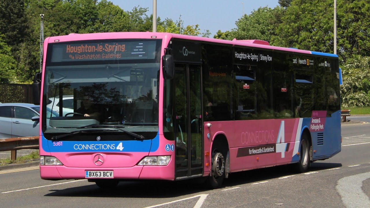 Go North East Citaro 5361 on the 4.
