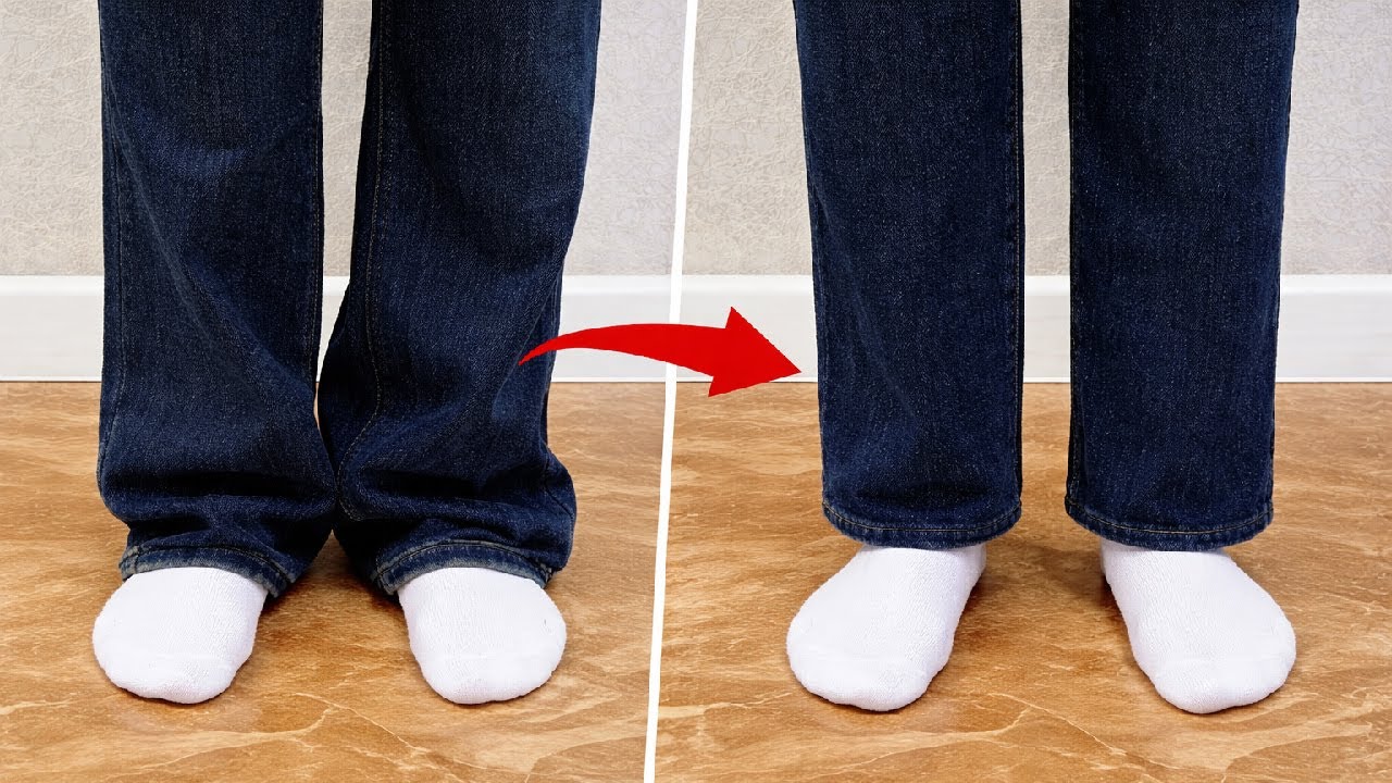 HOW TO SHORTEN JEANS in 5 Minutes and Keep the Original Hem