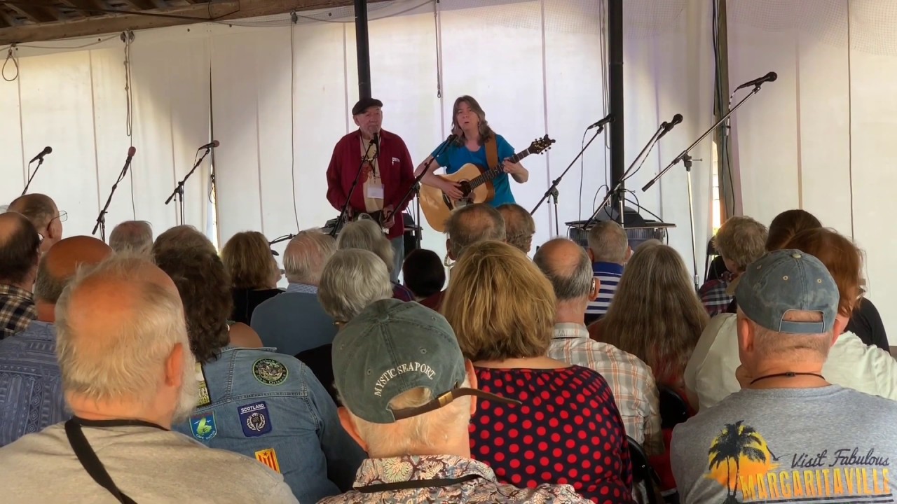 John Roberts with Debra Cowan at Mystic Sea Music Festival 2019 - 