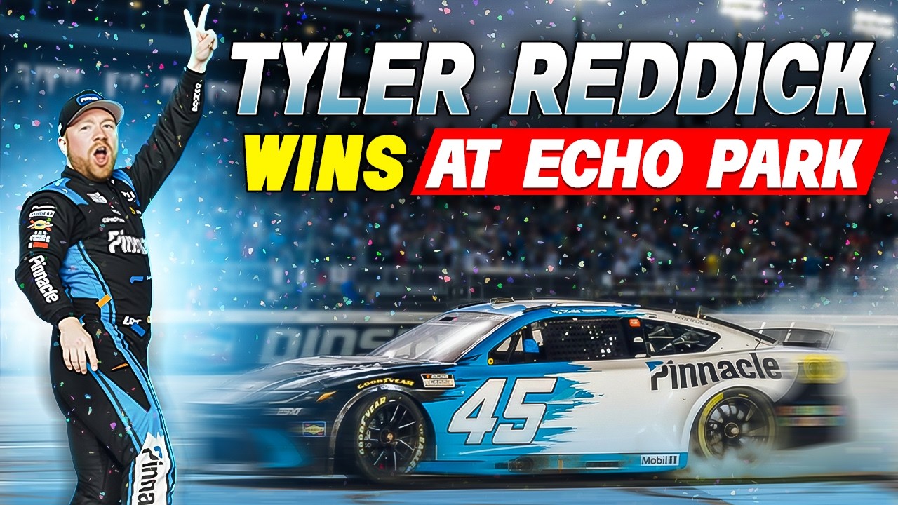 Michael Jordan & Tyler Reddick Celebrate Another Win | NASCAR