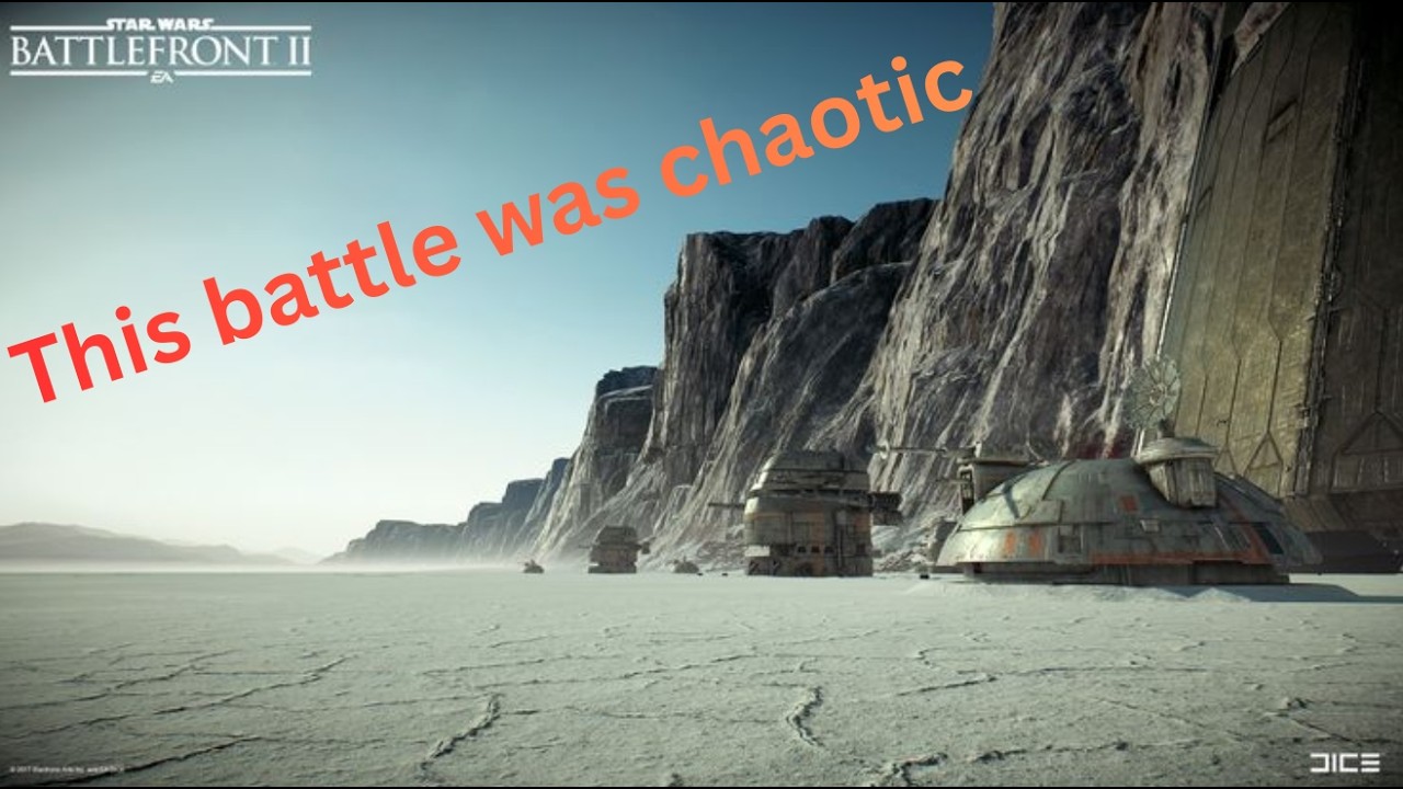 STAR WARS™ Battlefront™ II Crait gameplay